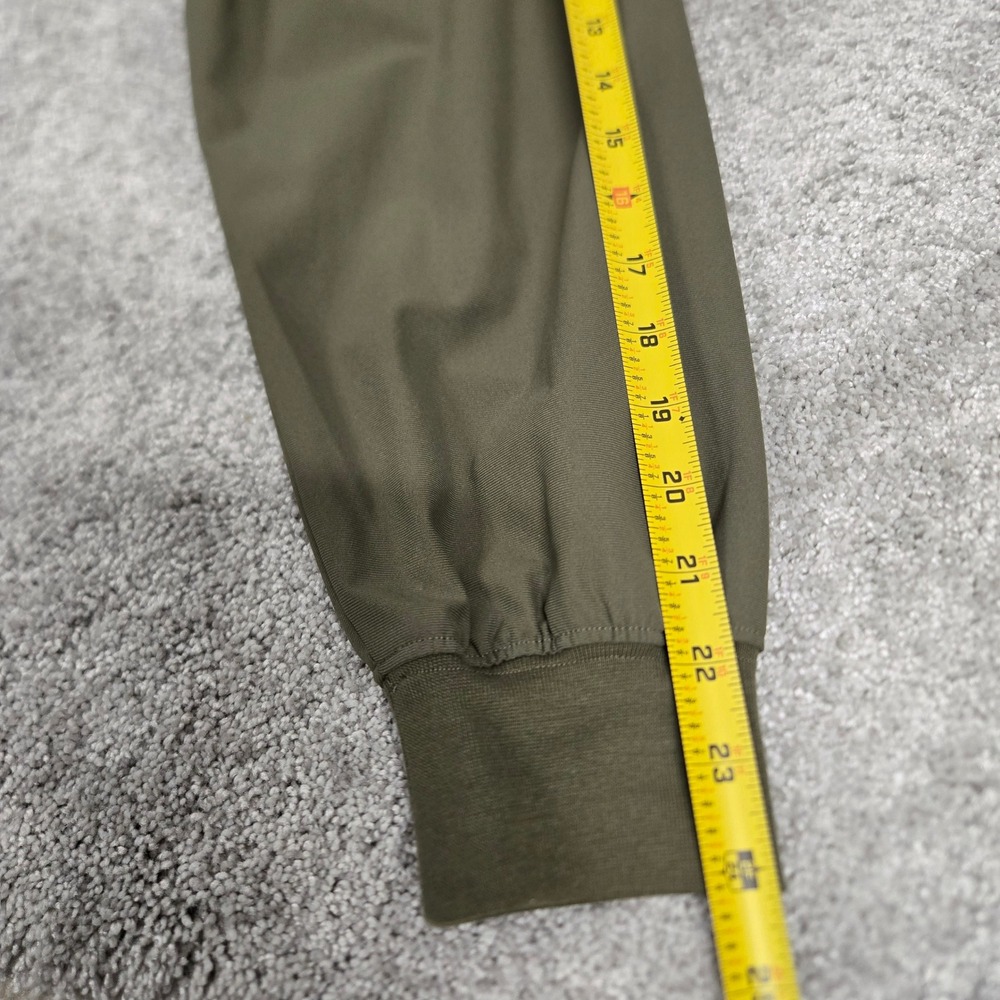 Fabletics Full Zip Bomber Jacket Olive Green Pock… - image 6